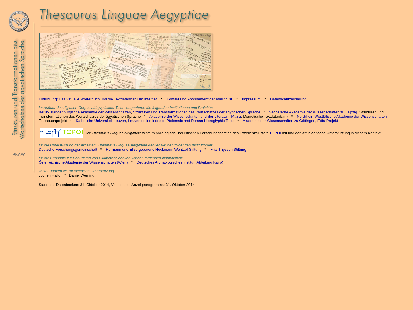 Thesaurus Linguae Aegyptia