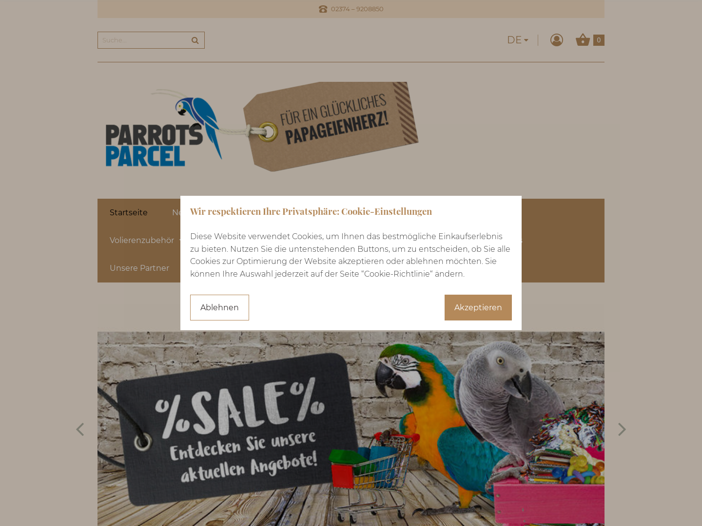 Parrots Parcel, Karin Schröder