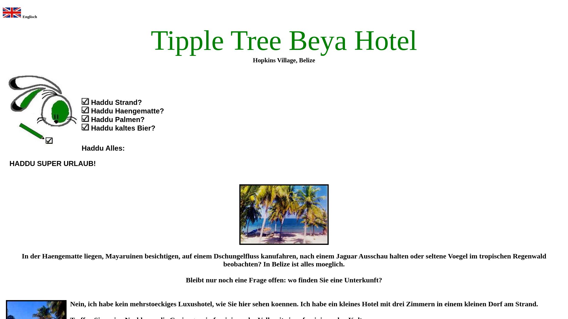 Tipple Tree Beya Beach Hotel - Hopkins Belize