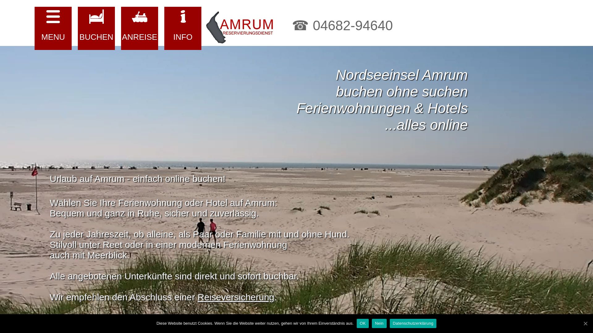 Amrum Reservierungsdienst