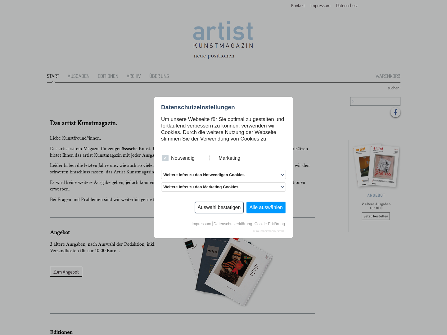 artist Kunstmagazin