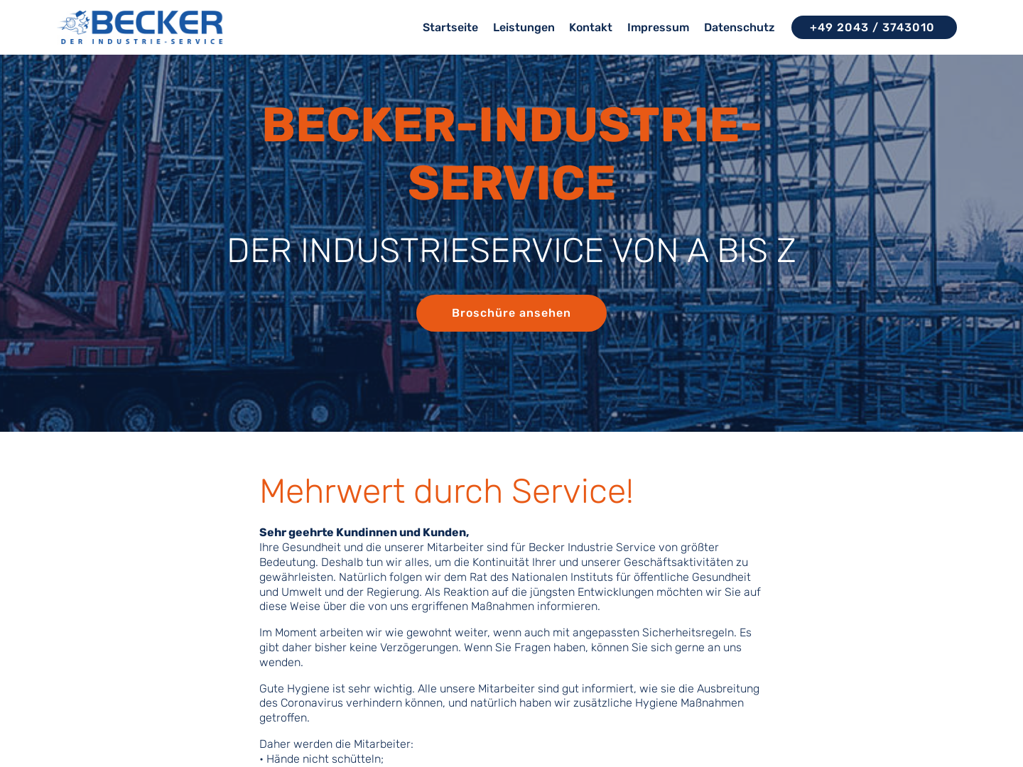 Becker Industrie Service, Marco Becker