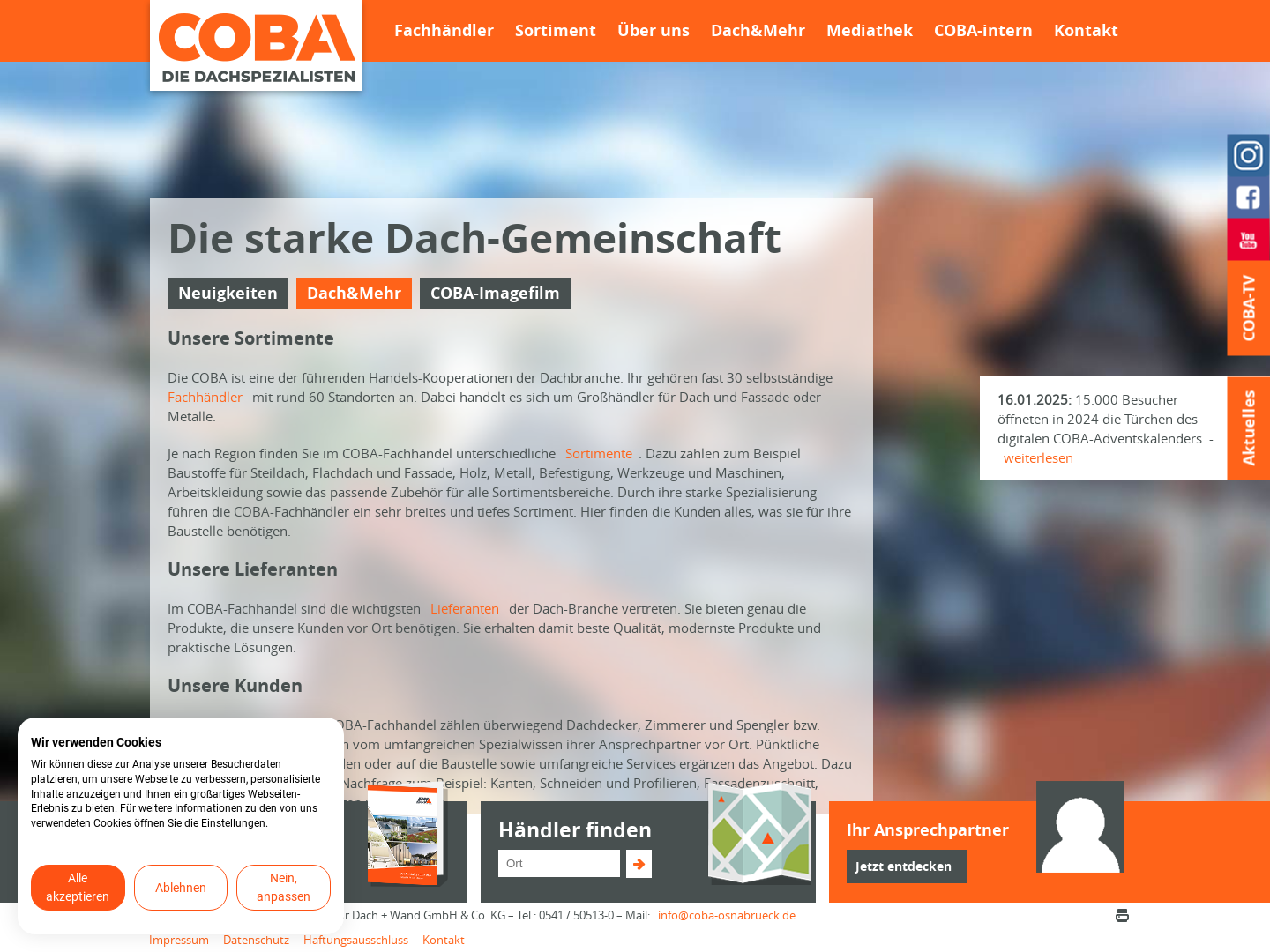 COBA-Baustoffgesellschaft für Dach + Wand GmbH & Co.