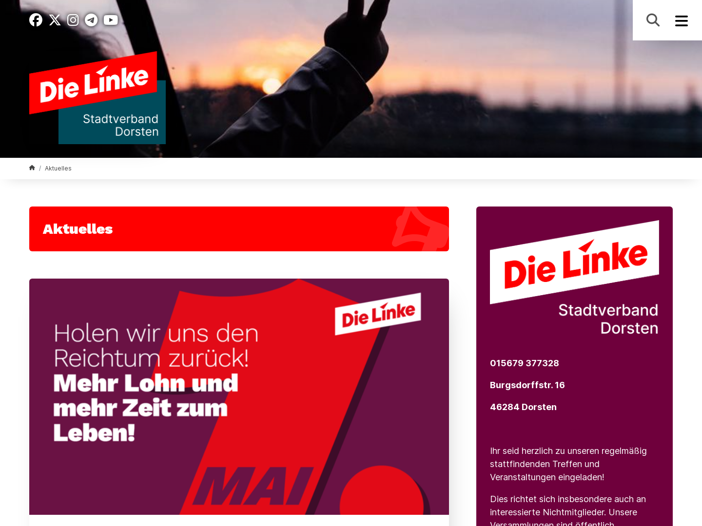 DIE LINKE. Ortsverband Dorsten