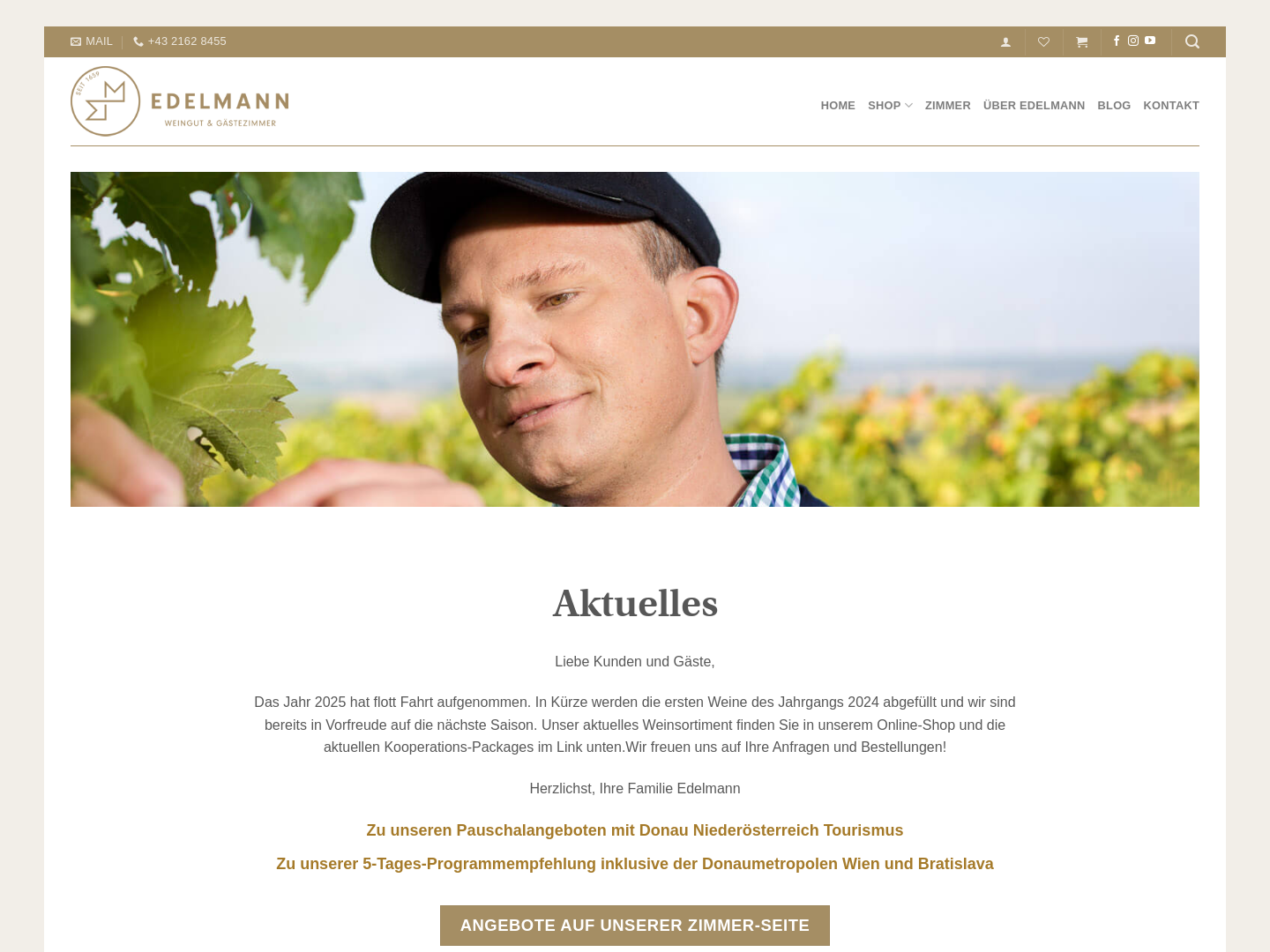 Edelmann Familie, Weingut