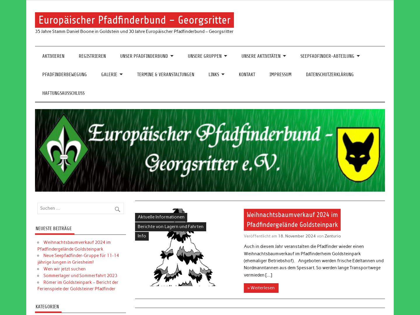 Europäischer Pfadfinderbund Georgsritter