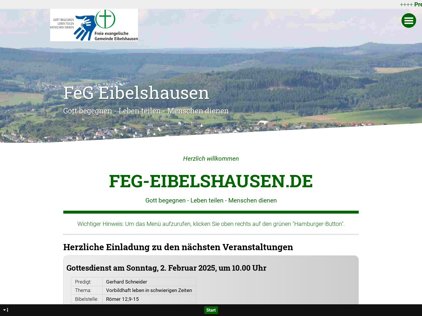 Freie Evangelische Gemeinde Eibelshausen