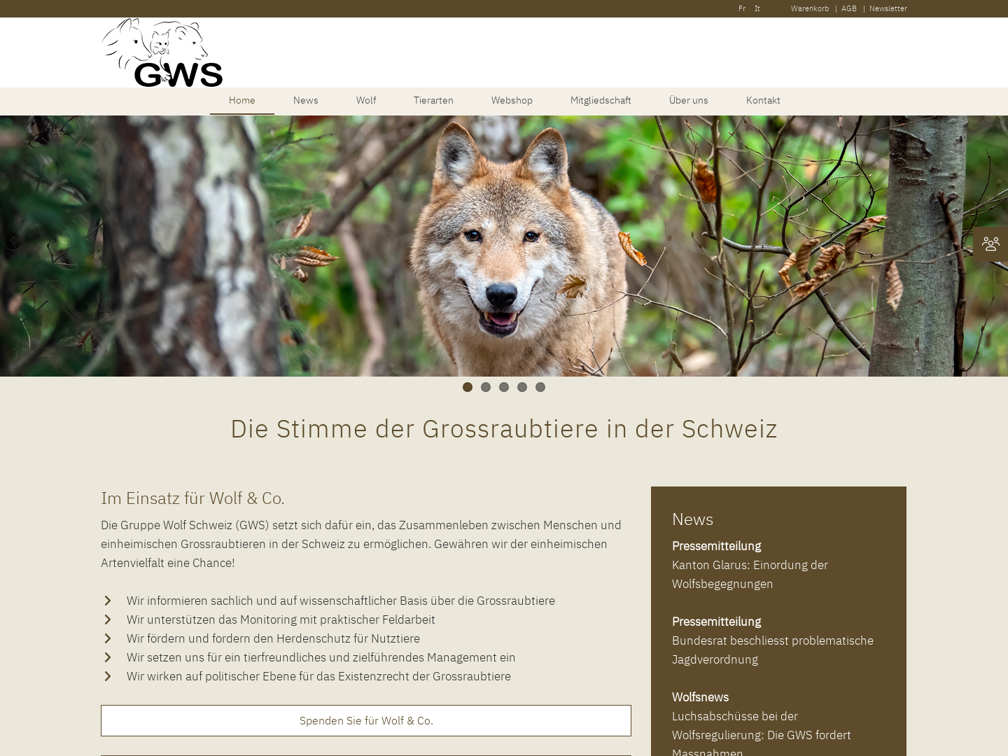 Gruppe Wolf Schweiz