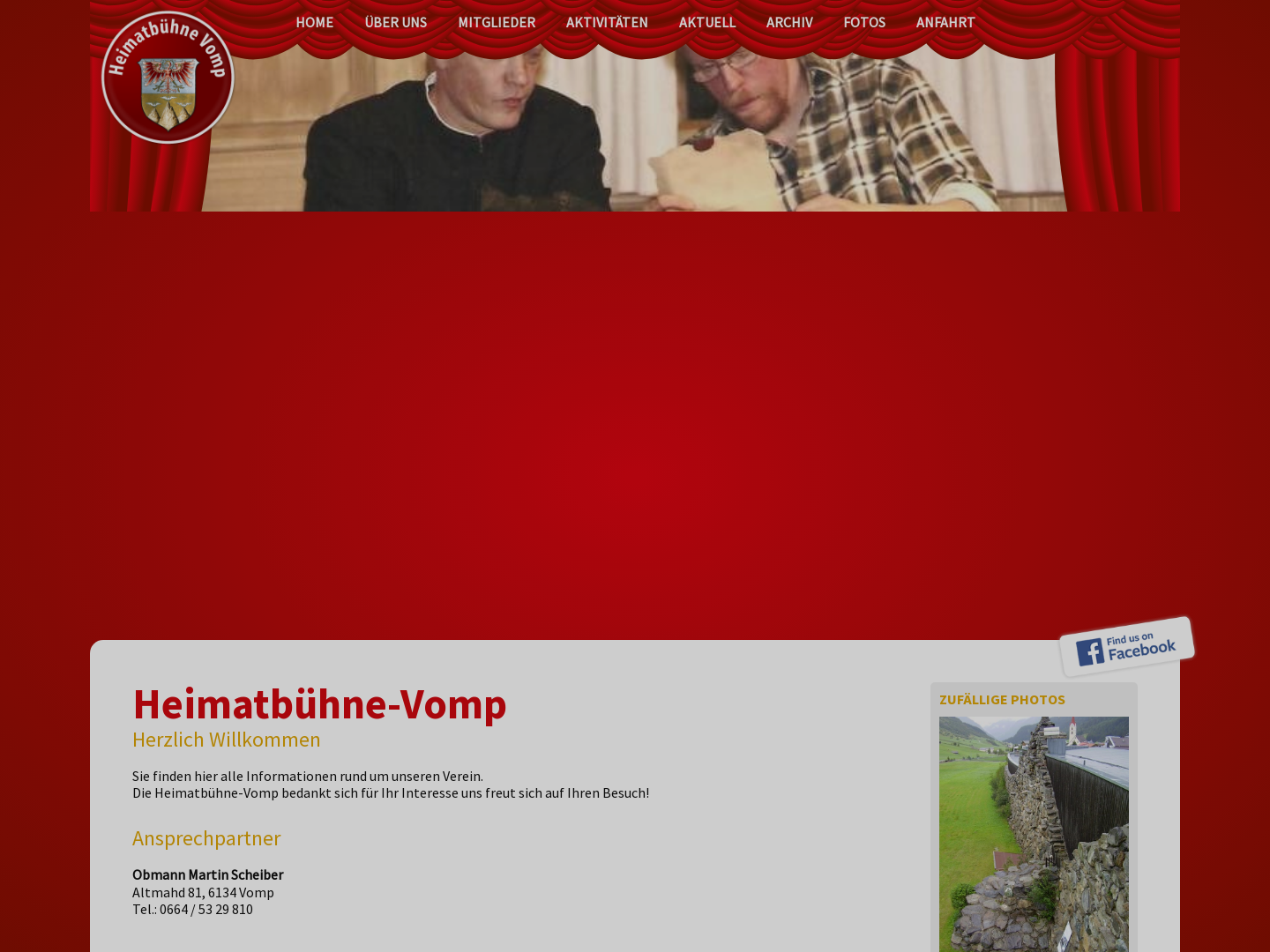 Vomp, Heimatbühne