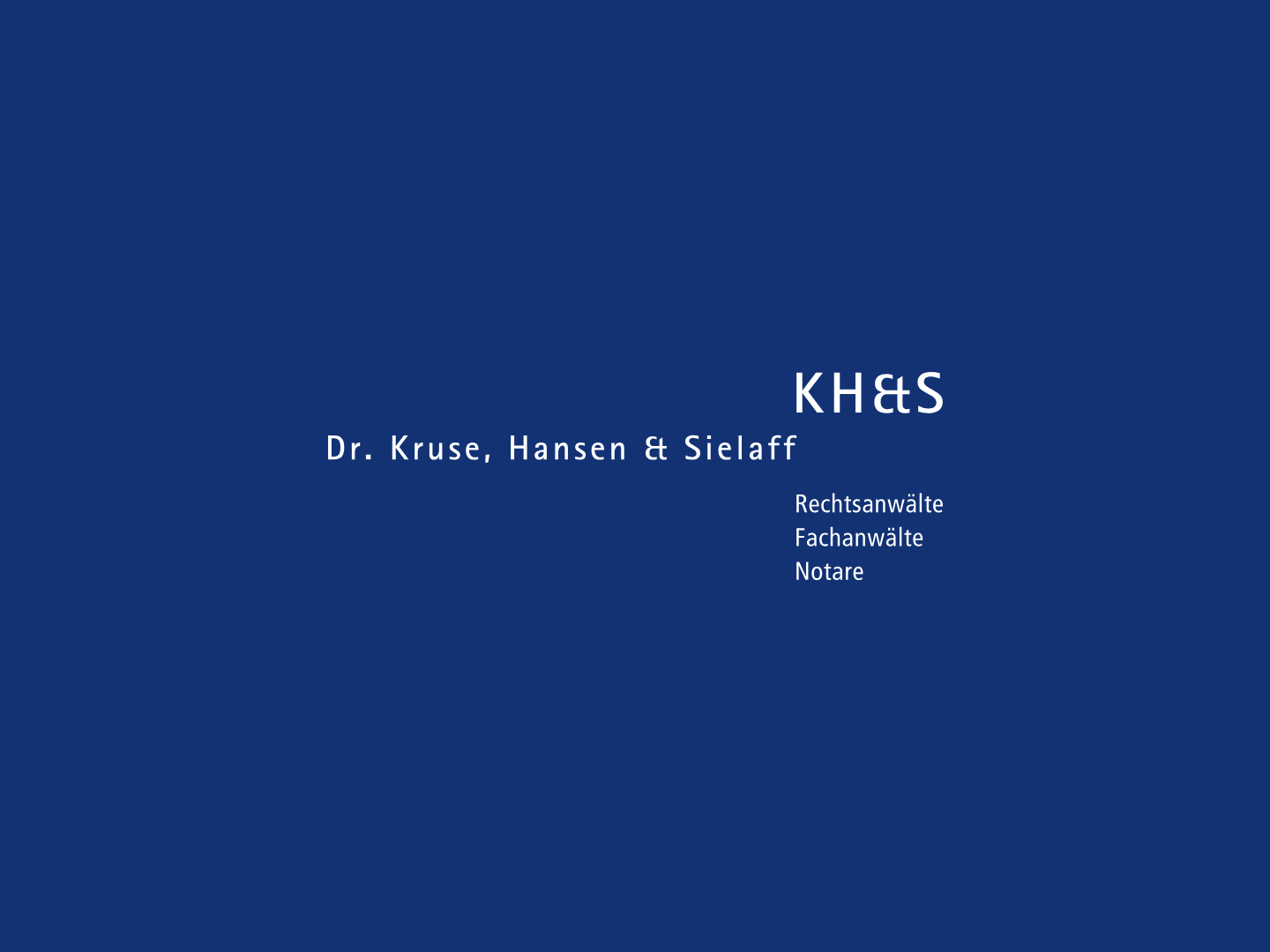 Dr. Kruse, Hansen & Sielaff