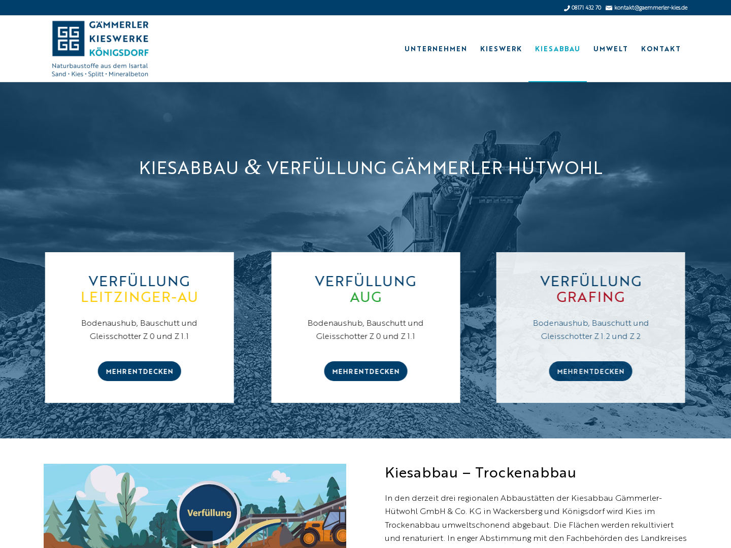 Kiesabbau Gämmerler-Hütwohl GmbH & Co KG