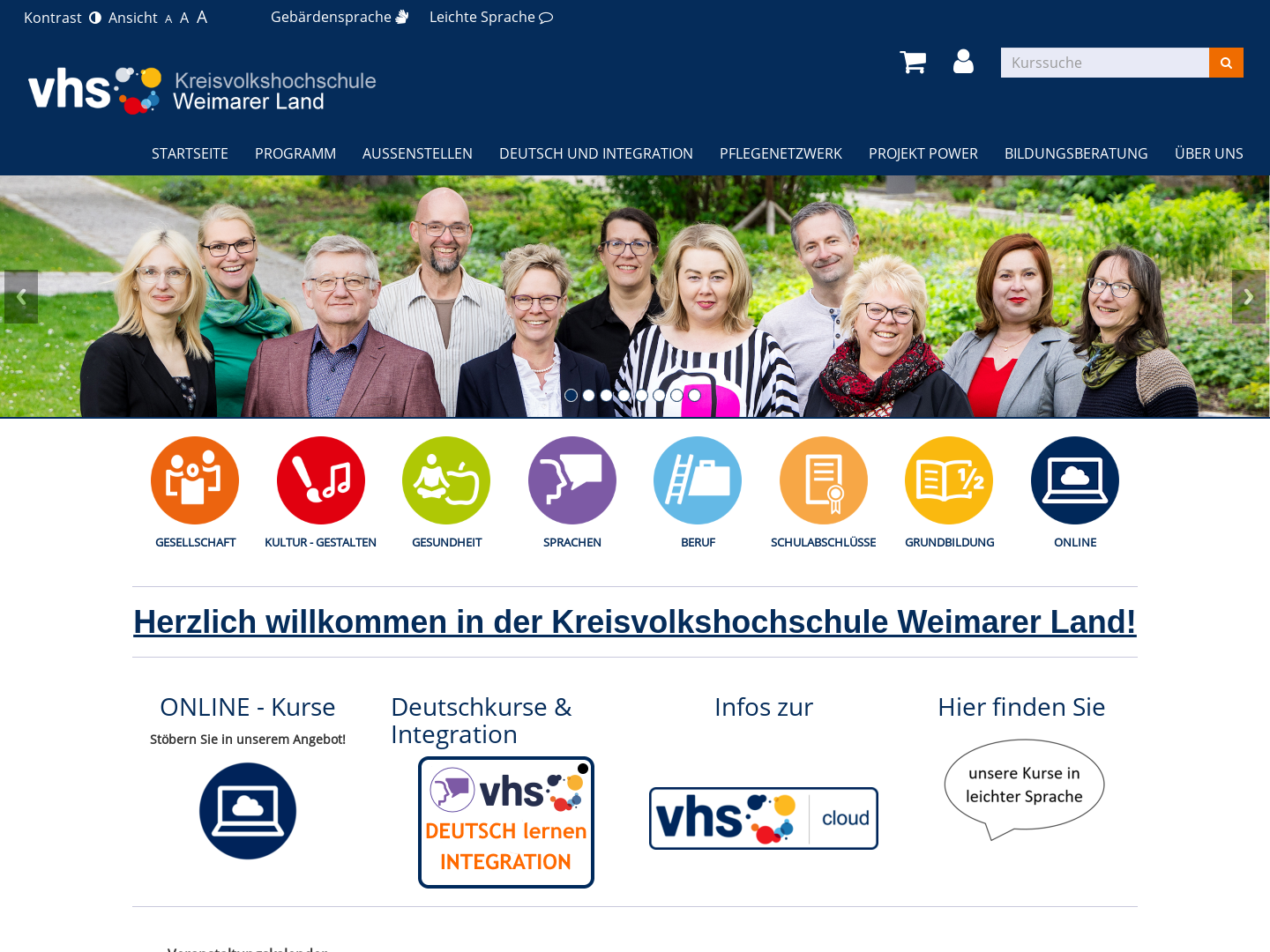 Kreisvolkshochschule Weimarer Land