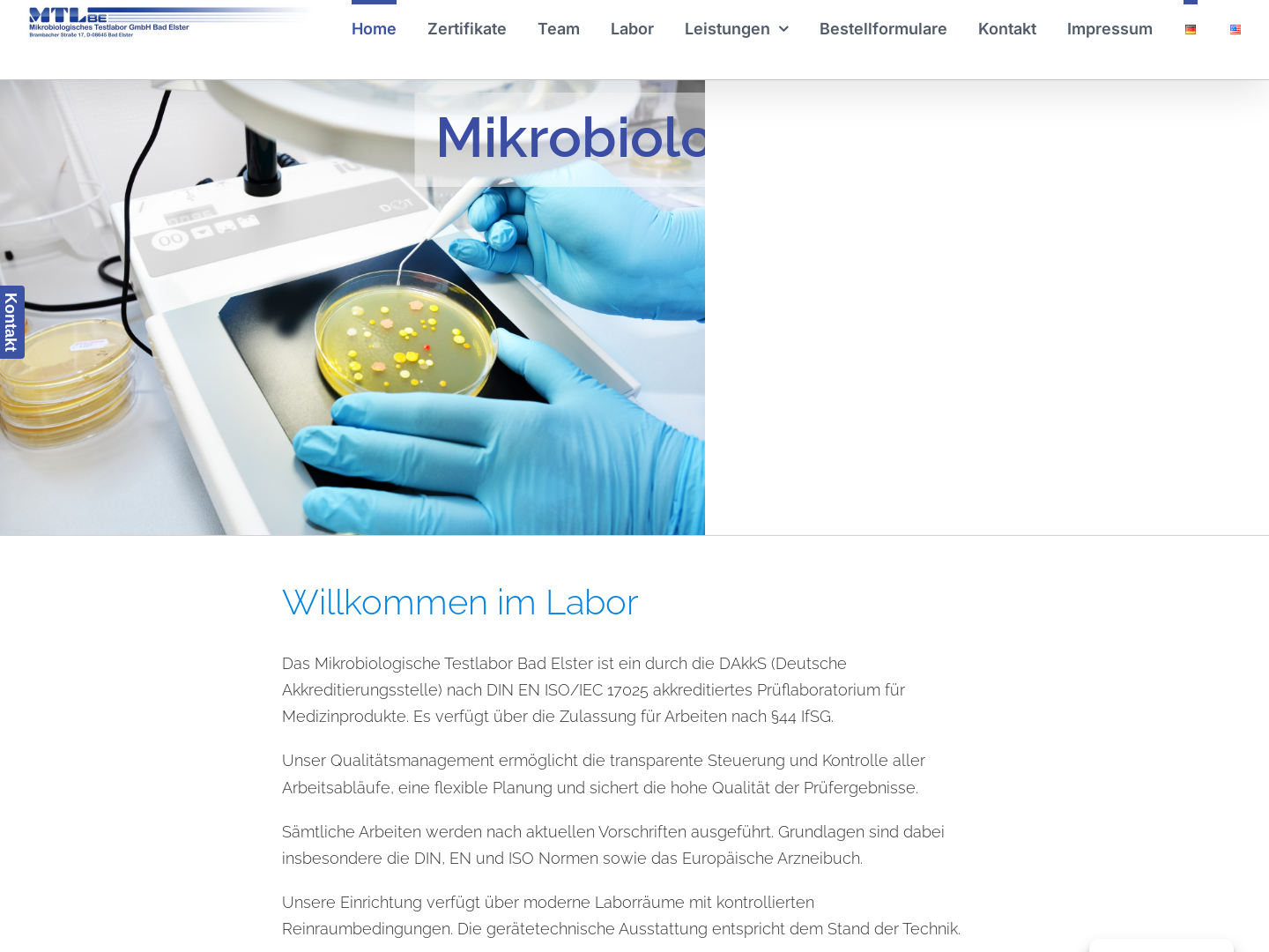 Mikrobiologisches Testlabor GmbH Bad Elster