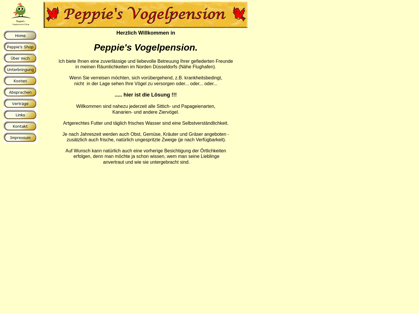 Peppies Vogelpension