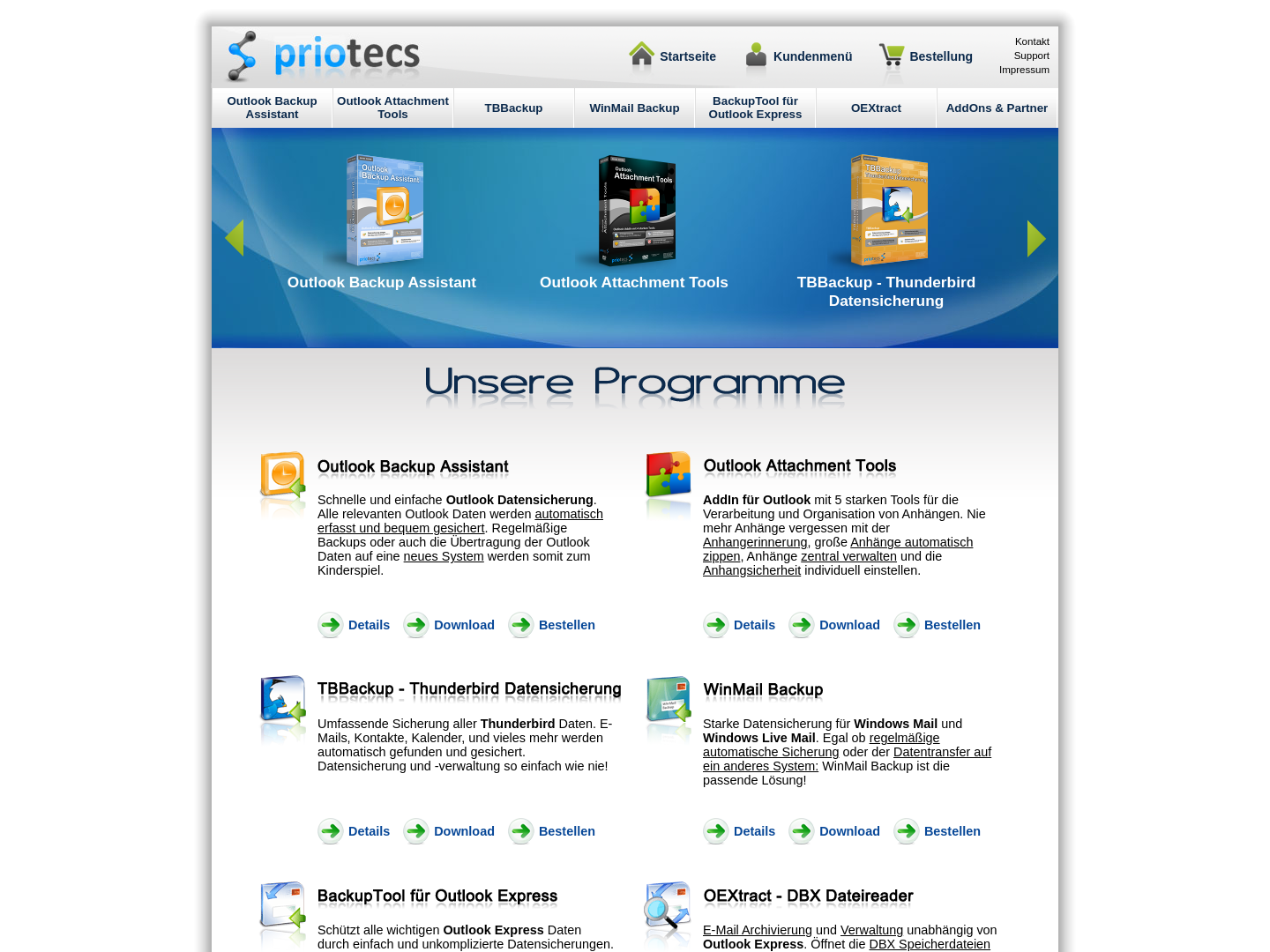 Priotecs Software