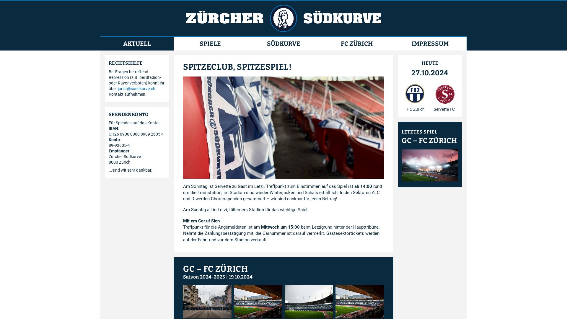 FCZ - Südkurve