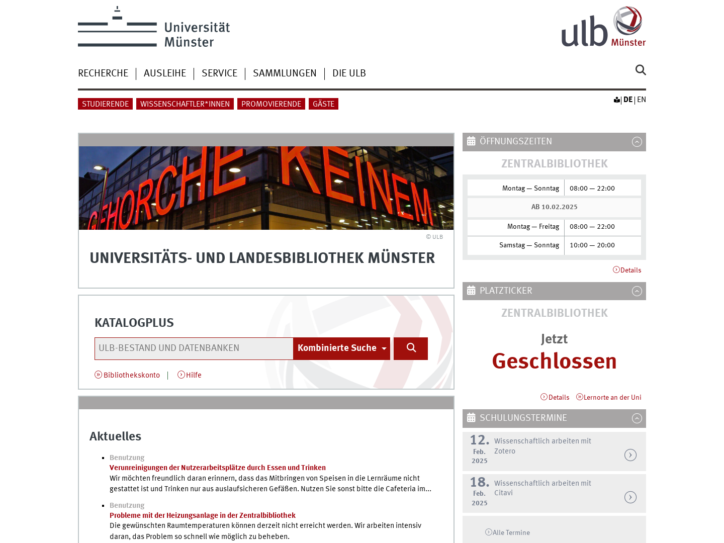 ULB Münster