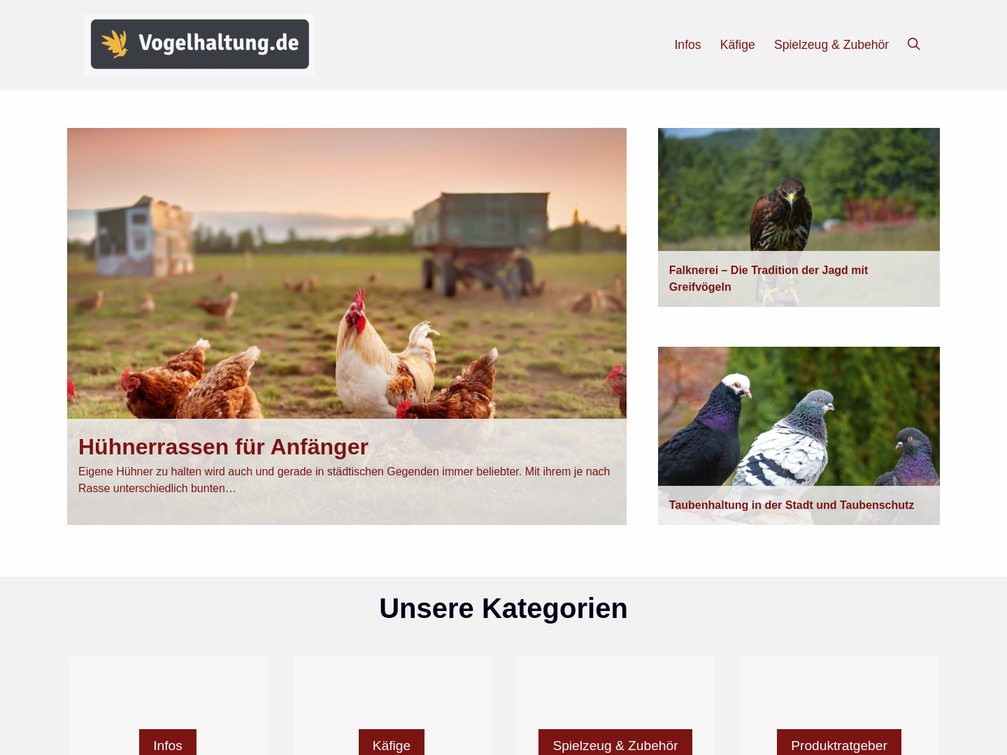 Info-Zentrale Vogelhaltung