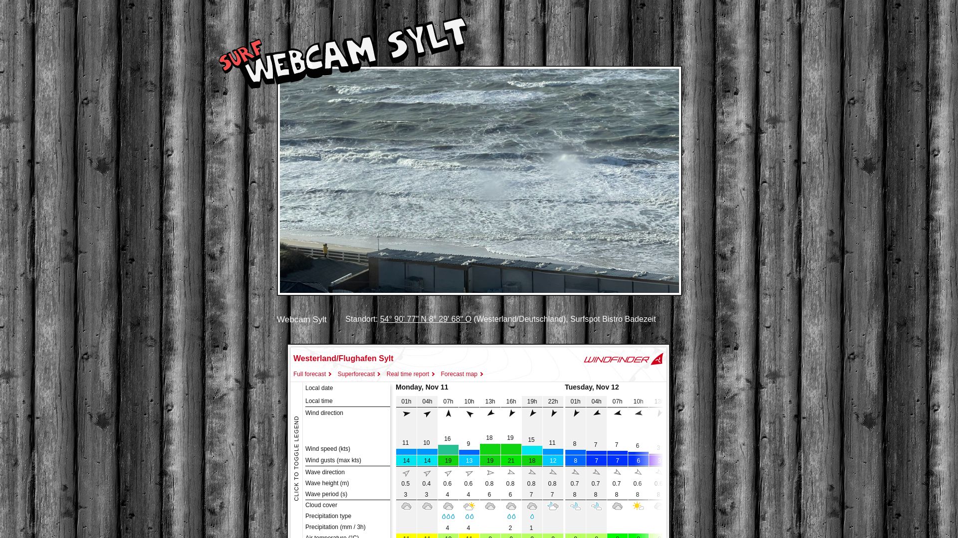 Surf Webcam Sylt