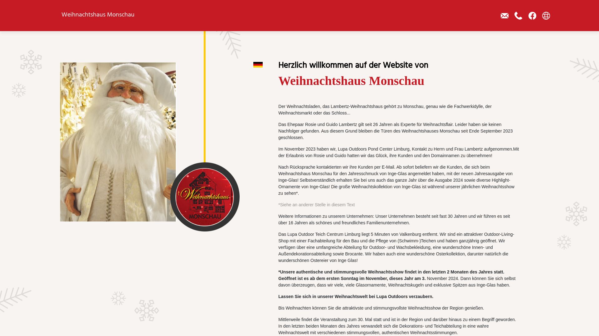 Monschauer Weihnachtshaus