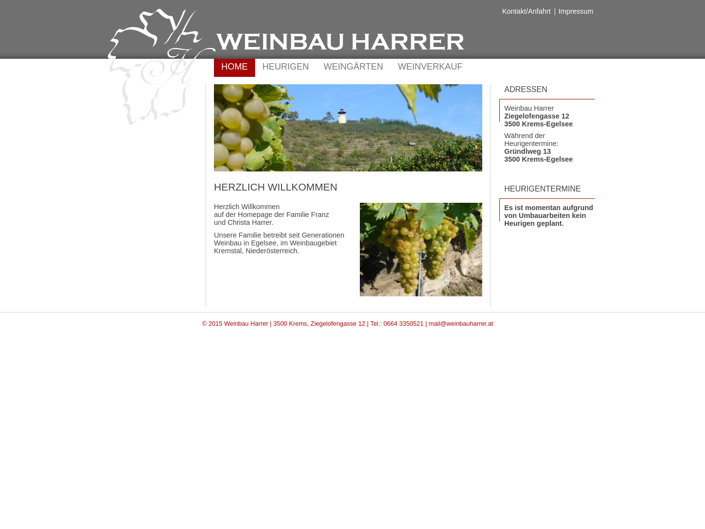 Harrer - Weinbau