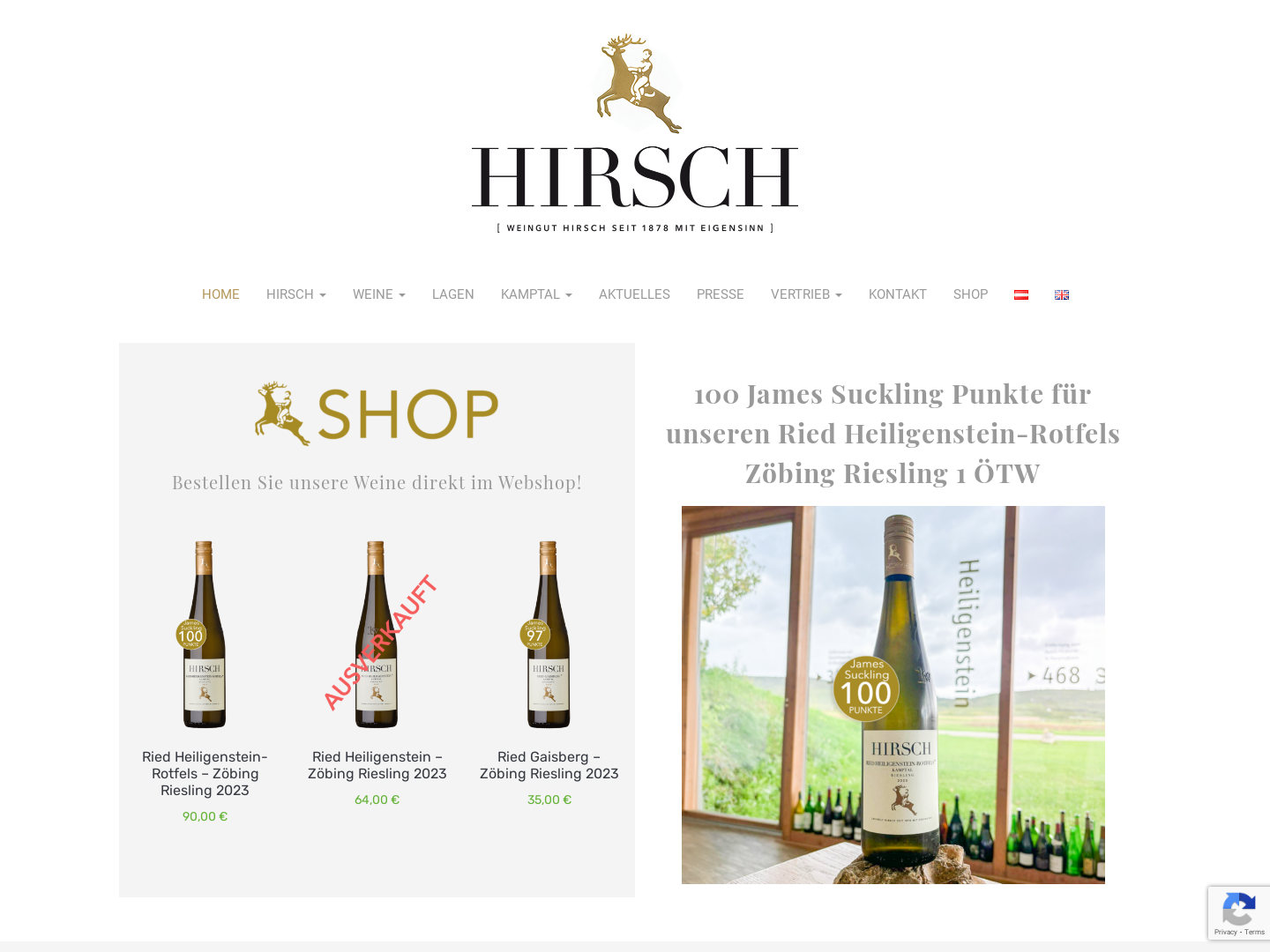 Hirsch, Weingut