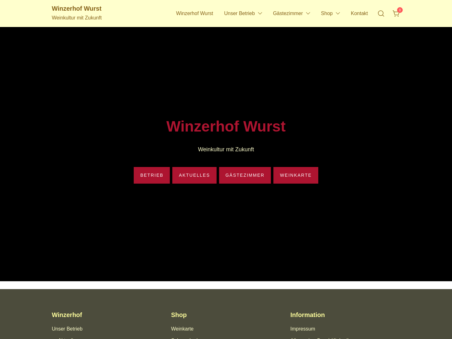 Wurst, Winzerhof, Schrattenthal