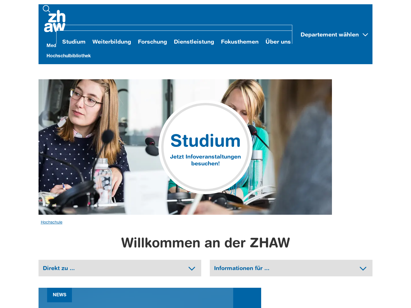 Zürcher Hochschule für Angewandte Wissenschaften (ZHAW)