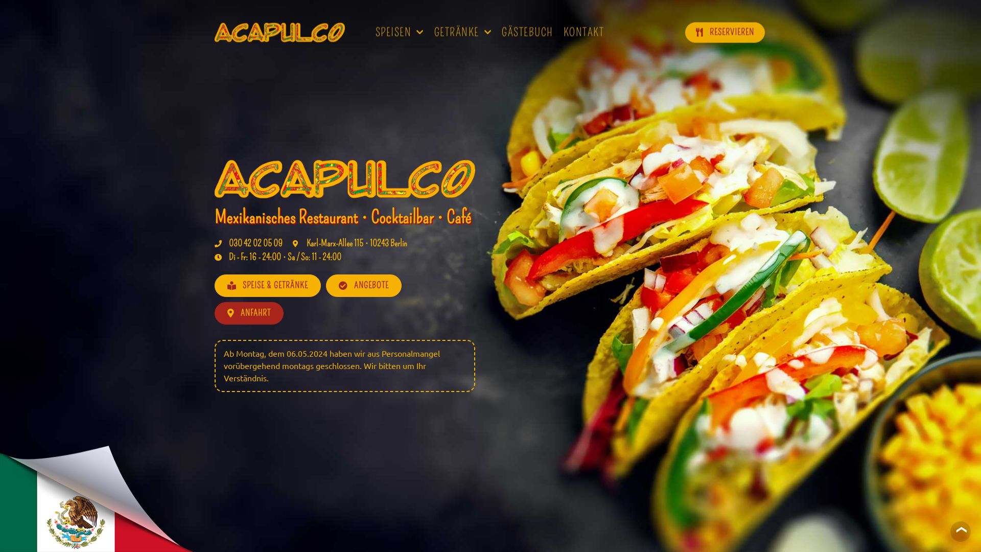 Acapulco - Restaurantbetrieb Marabouni