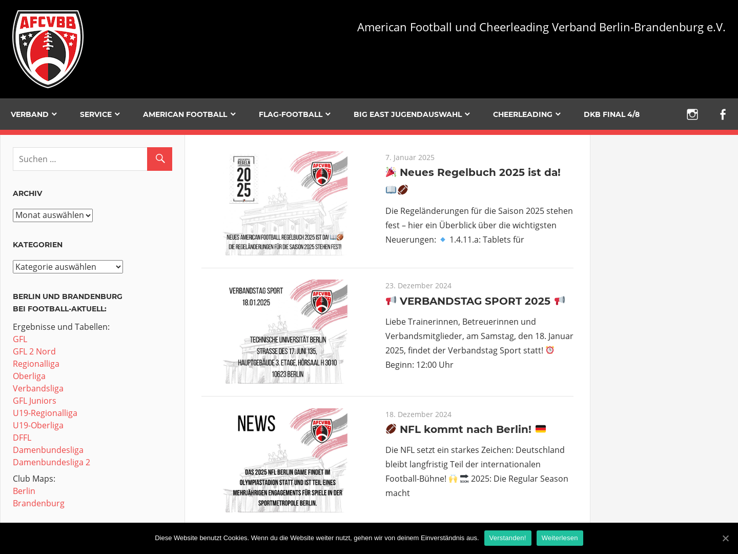 American Football und Cheerleading Verband Berlin/Brandenburg e.V.