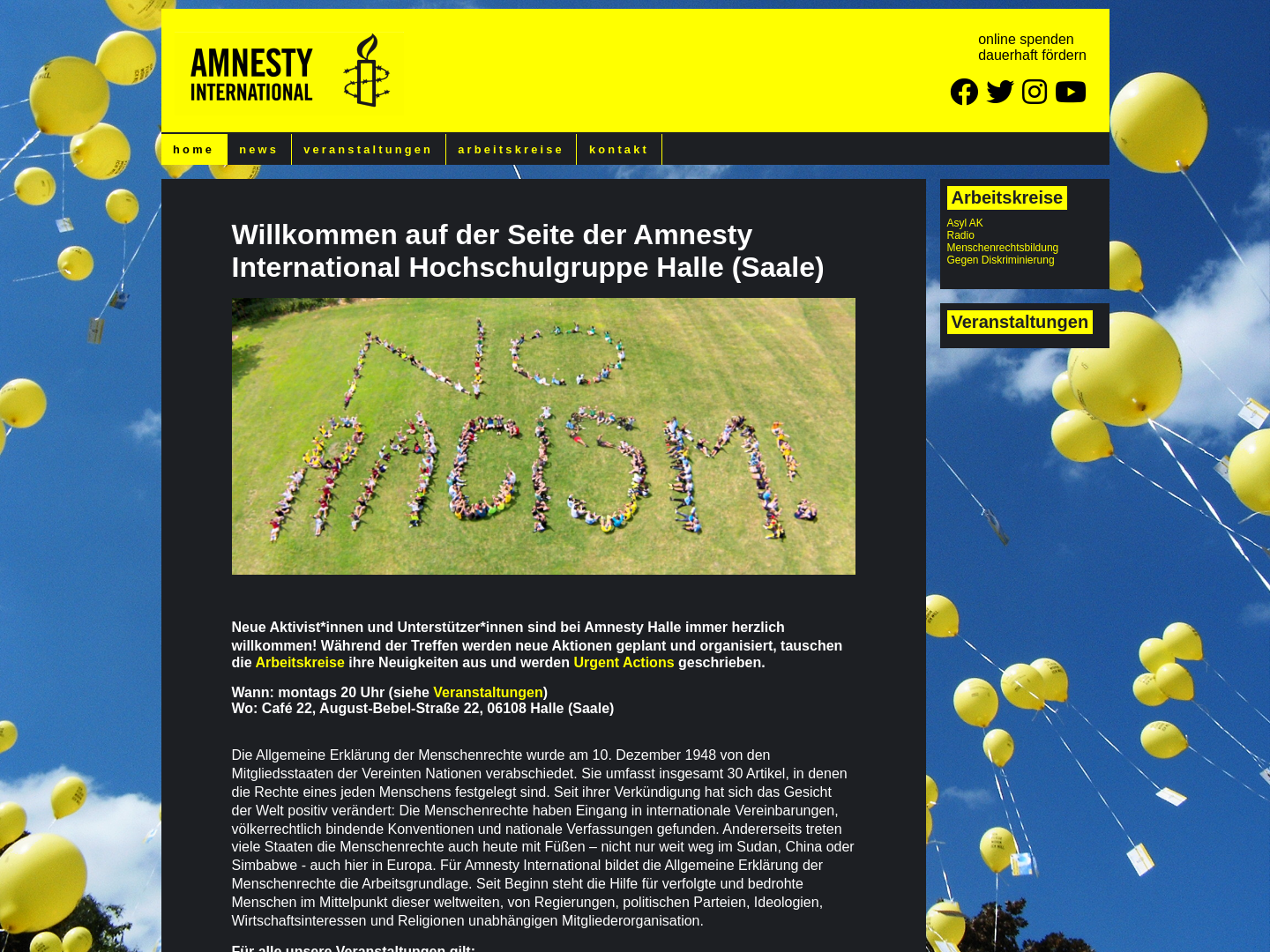 Amnesty Hochschulgruppe Halle