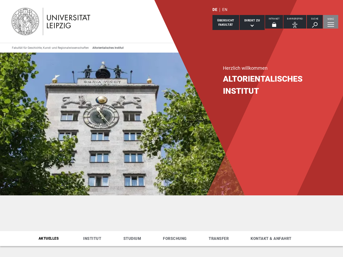 Altorientalisches Institut der Universität Leipzig