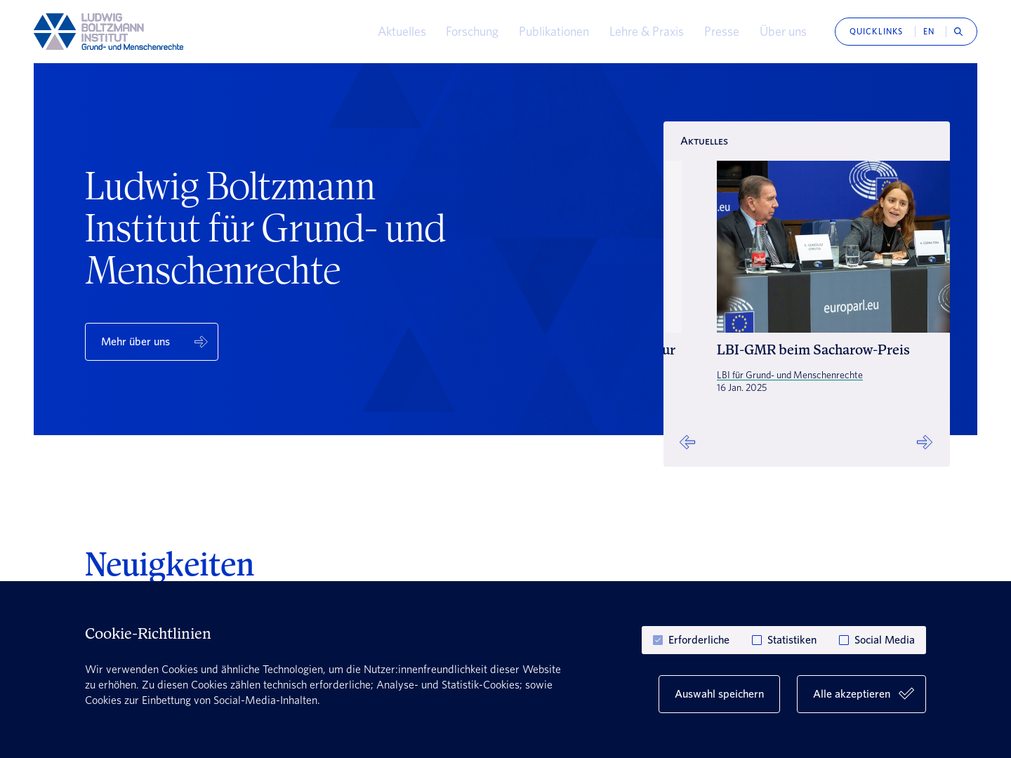 Ludwig Boltzmann Institut für Menschenrechte Wien (BIM)