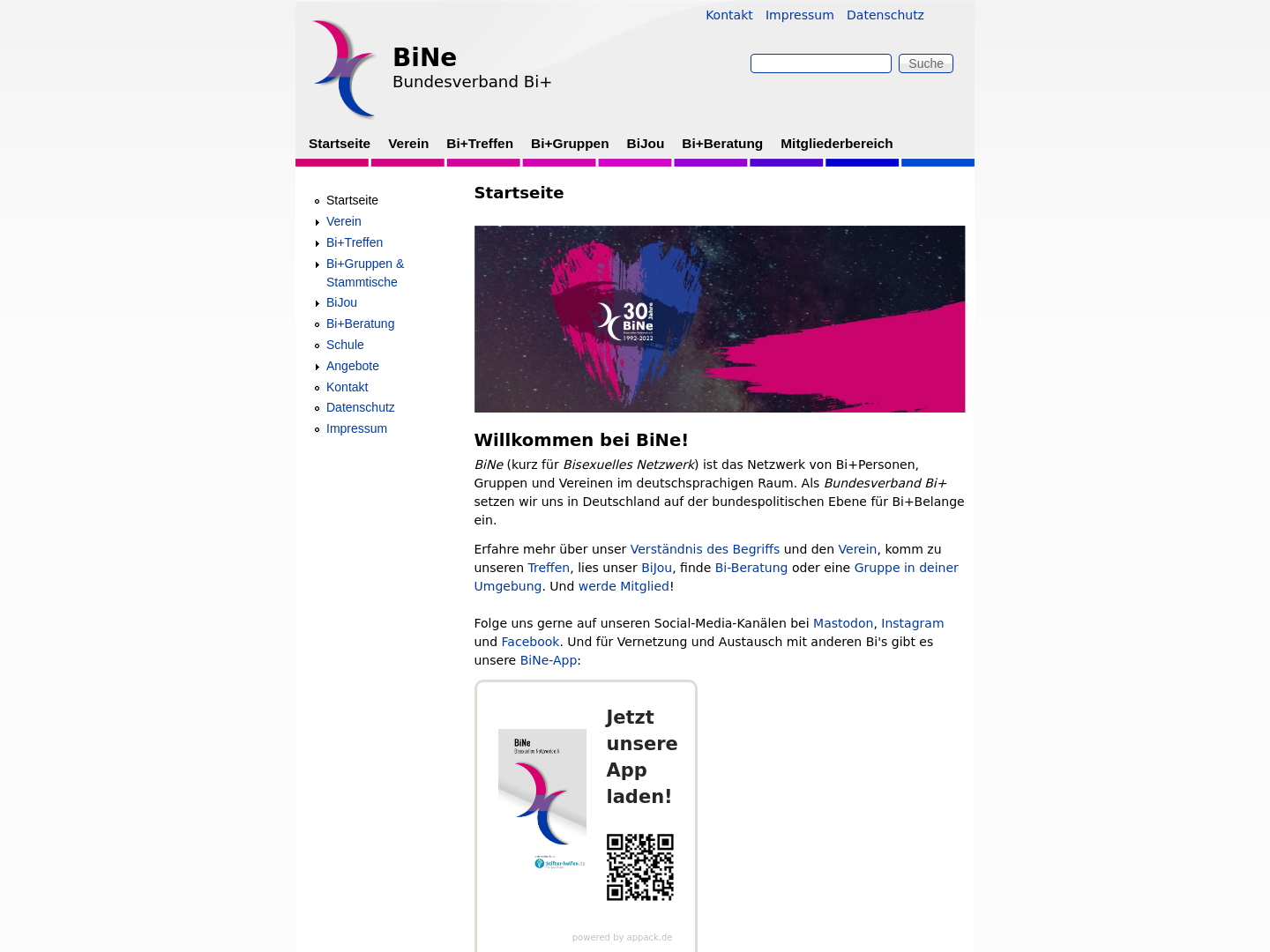 BiNe e.V.- Das bisexuelle Netzwerk