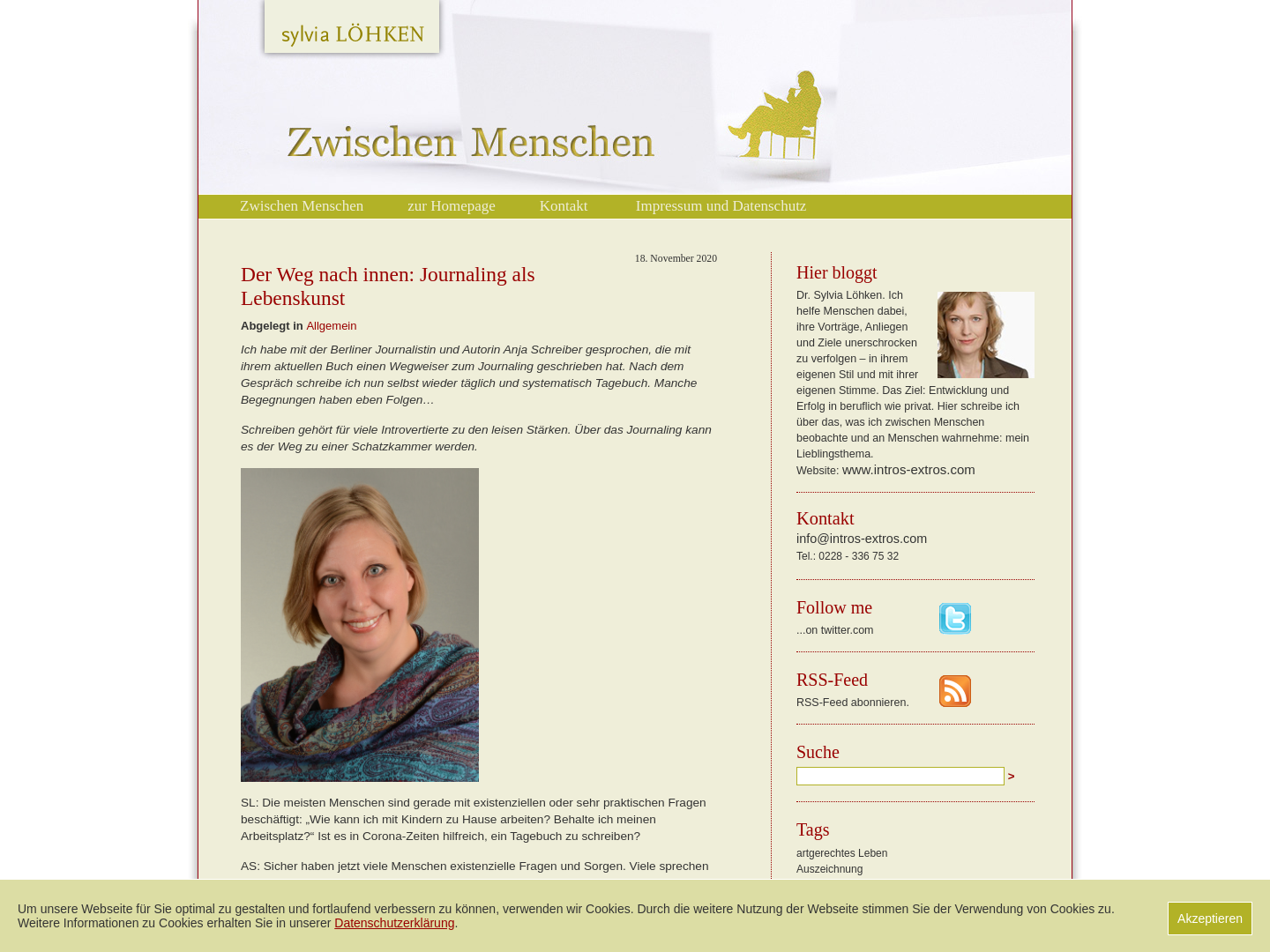 Zwischen Menschen