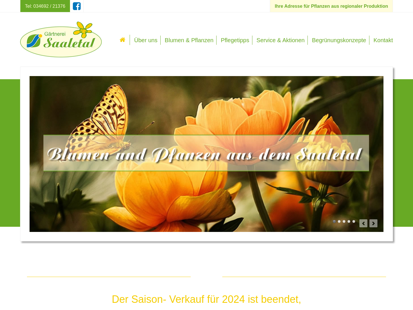 Blumen Saaletal
