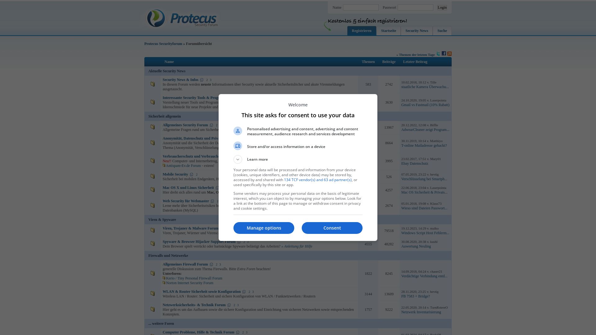 Protecus Securityboard