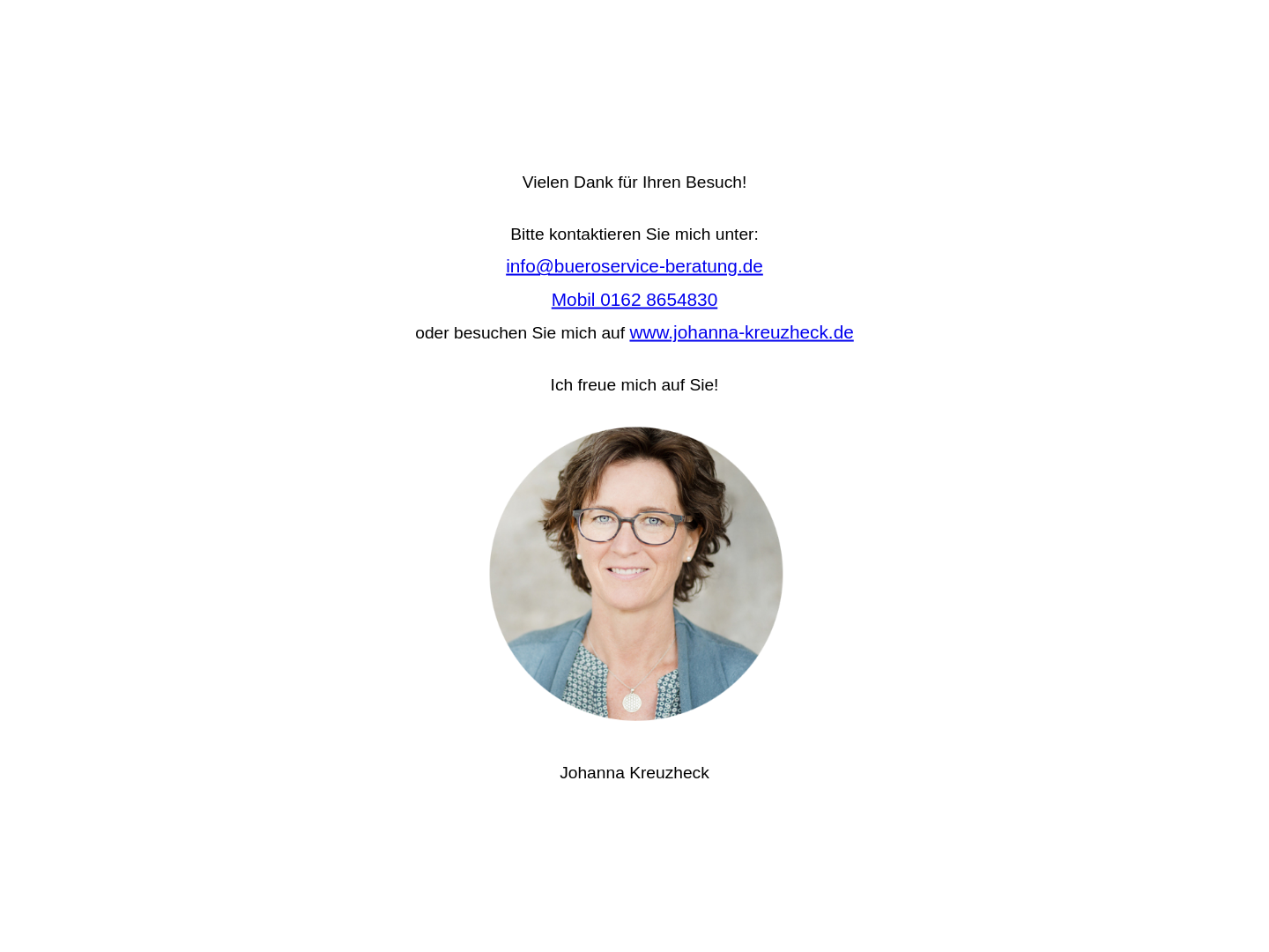 Büroservice & Beratung Johanna Kreuzheck