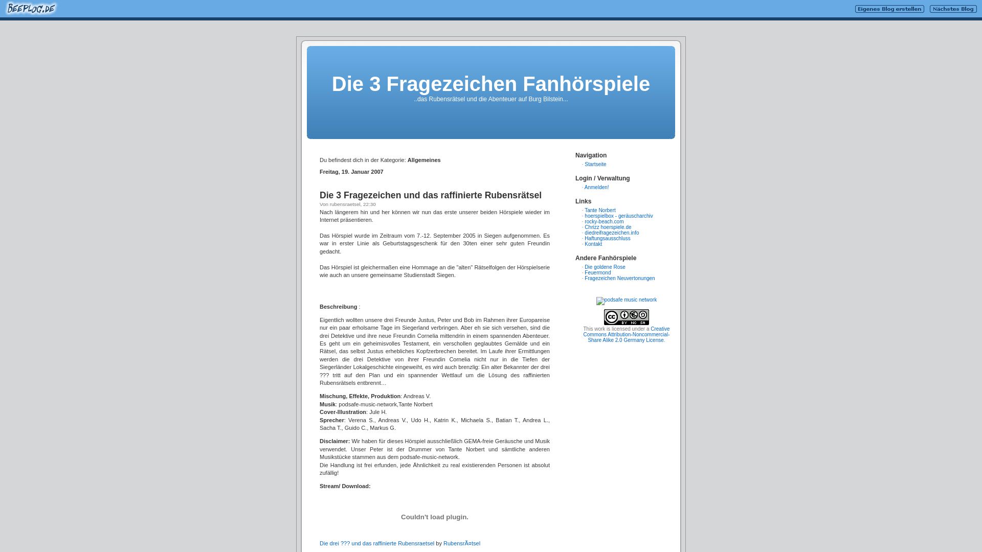 Die drei ??? Fanhörspiele