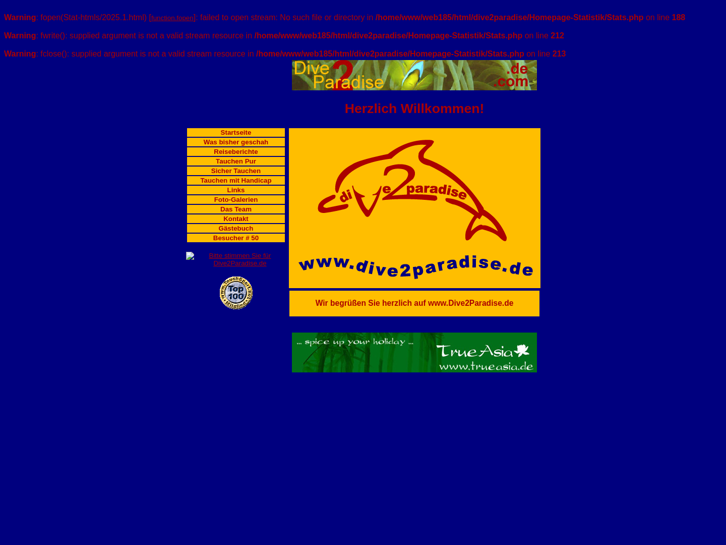Gerd und Chris: Dive2Paradise