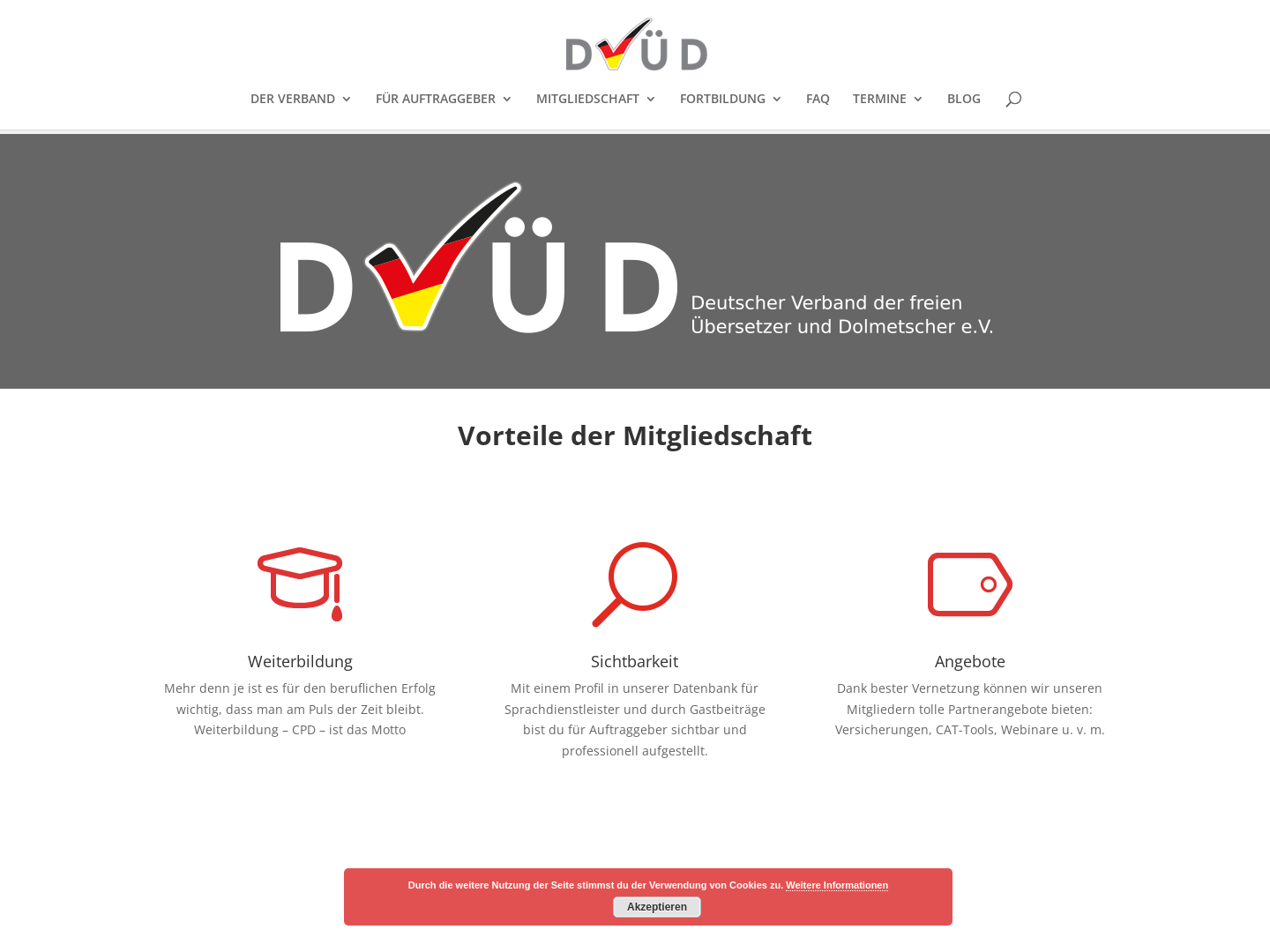 DVÜD – Deutscher Verband der freien Übersetzer und Dolmetscher e.V.