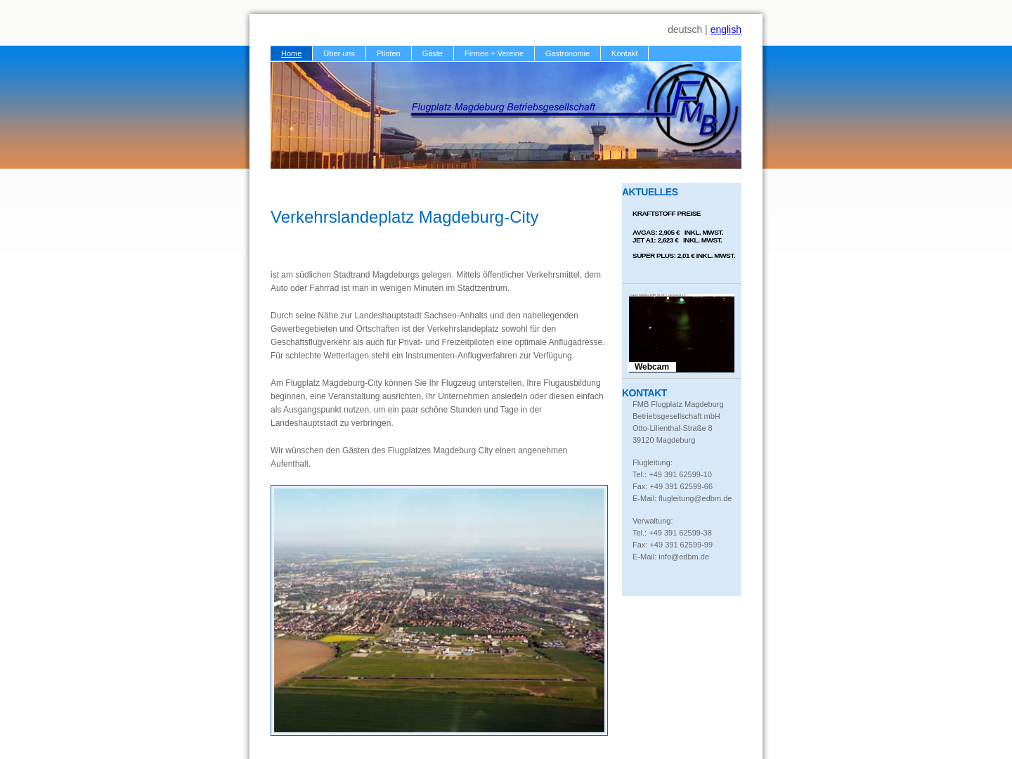 FMB Flugplatz Magdeburg Betriebsgesellschaft mbH