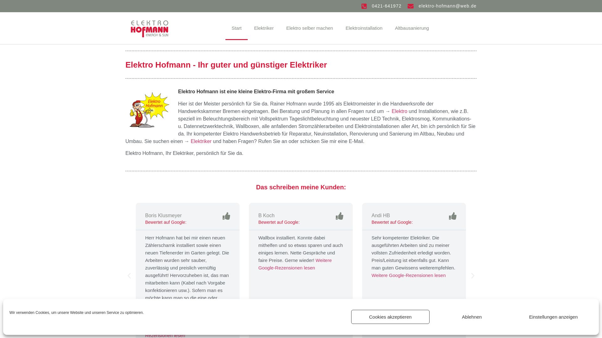 Elektromeister Hofmann