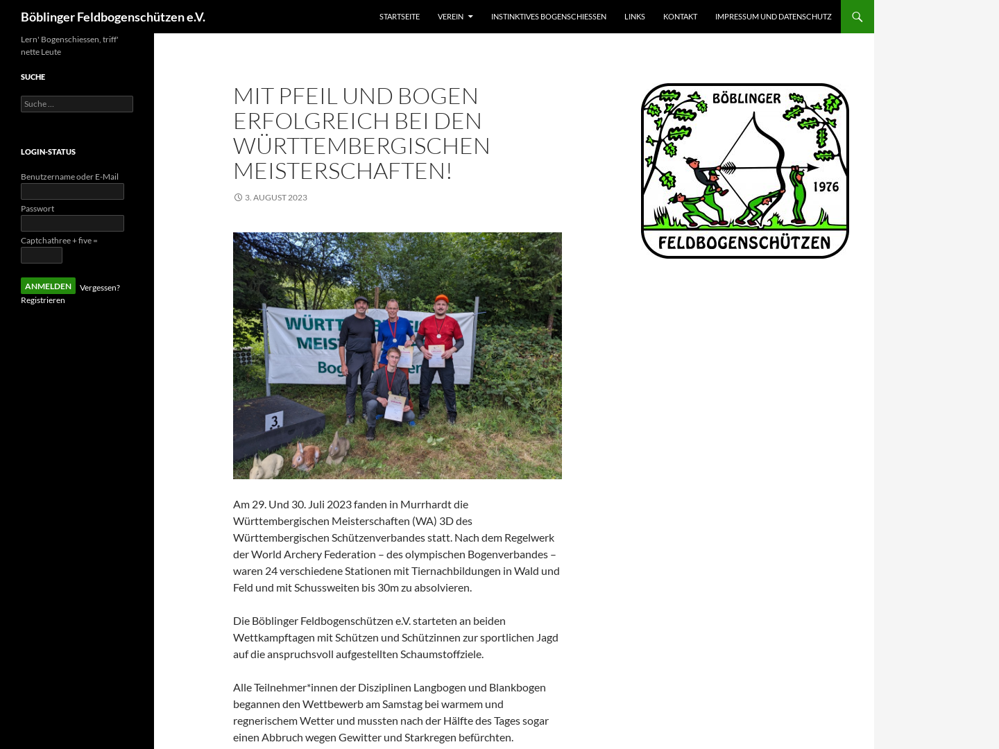 Feldbogenschützen Böblingen