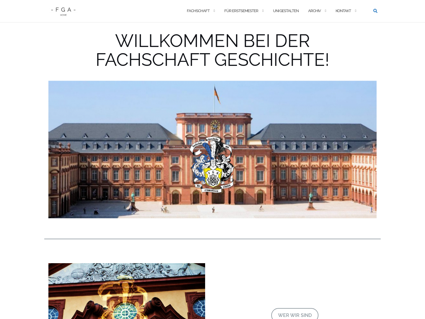 Fachschaft für Geschichte und Altertumswissenschaften der Universität Mannheim