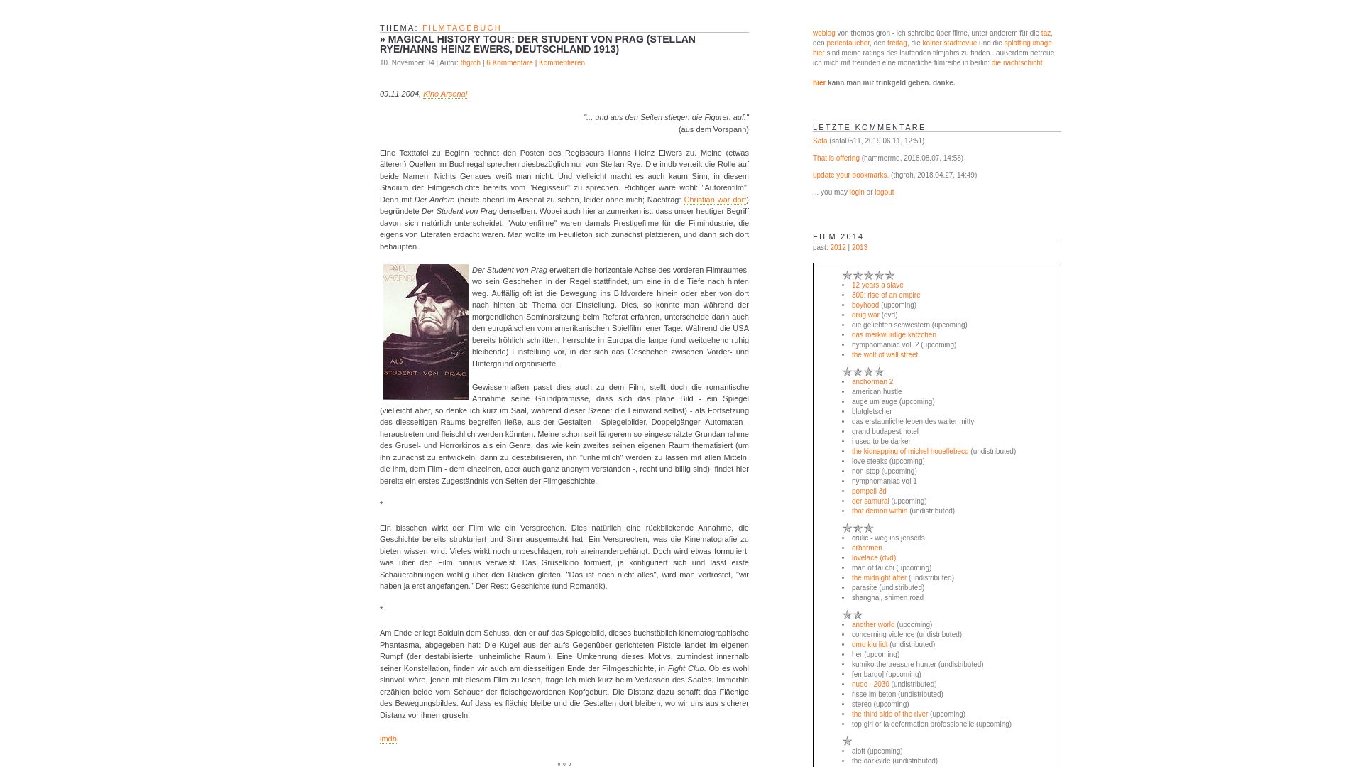 Filmtagebuch.de