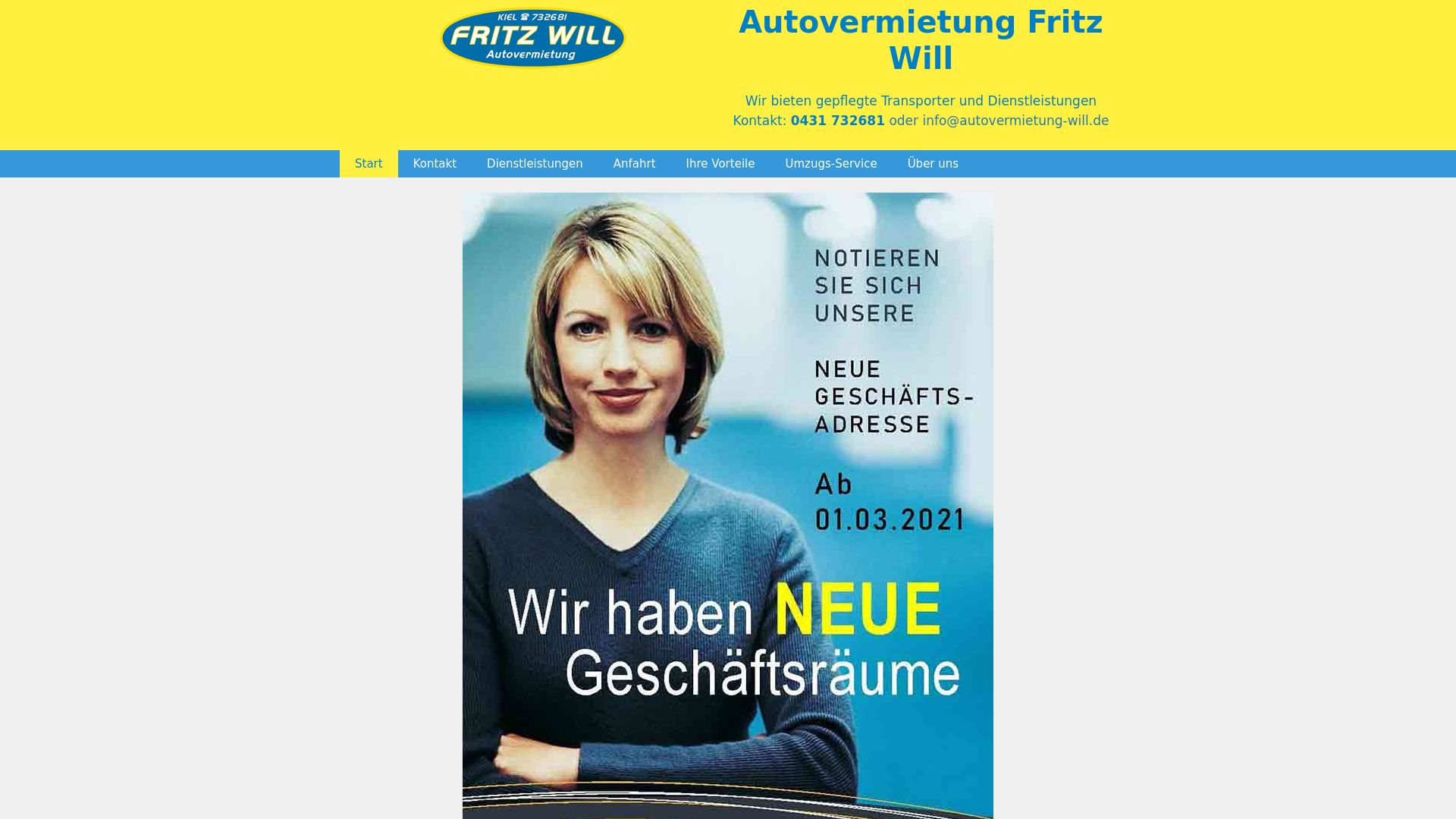 Fritz Will Autovermietung