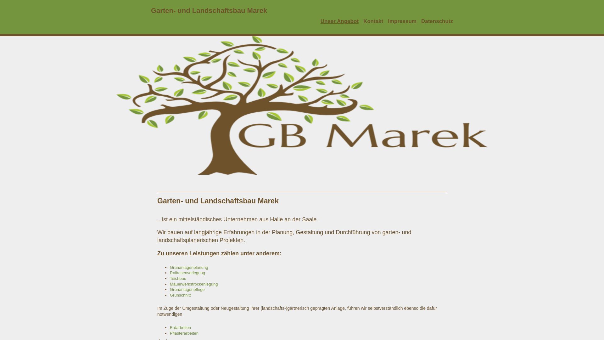 Garten- und Landschaftsgestaltung Marek - Inh. Klaus Marek