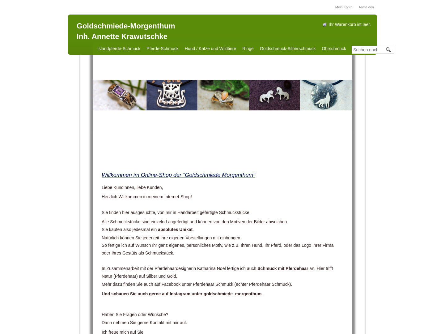 Goldschmiede Morgenthum, Annette Krawutschke