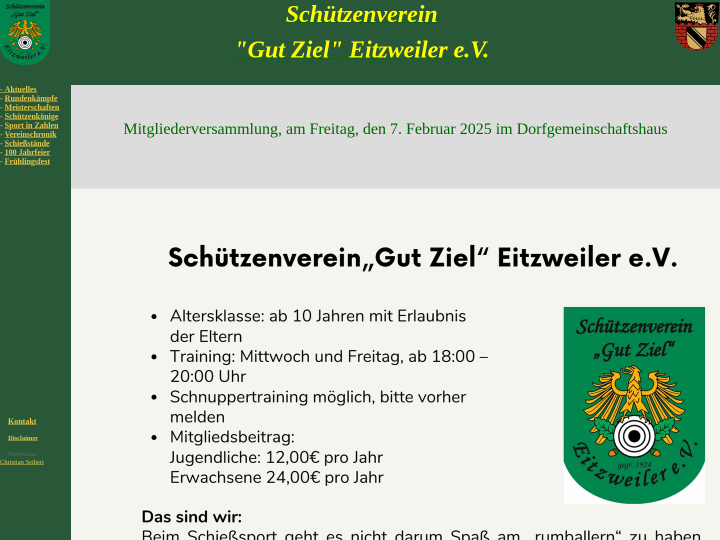 Schützenverein Gut Ziel Eitzweiler